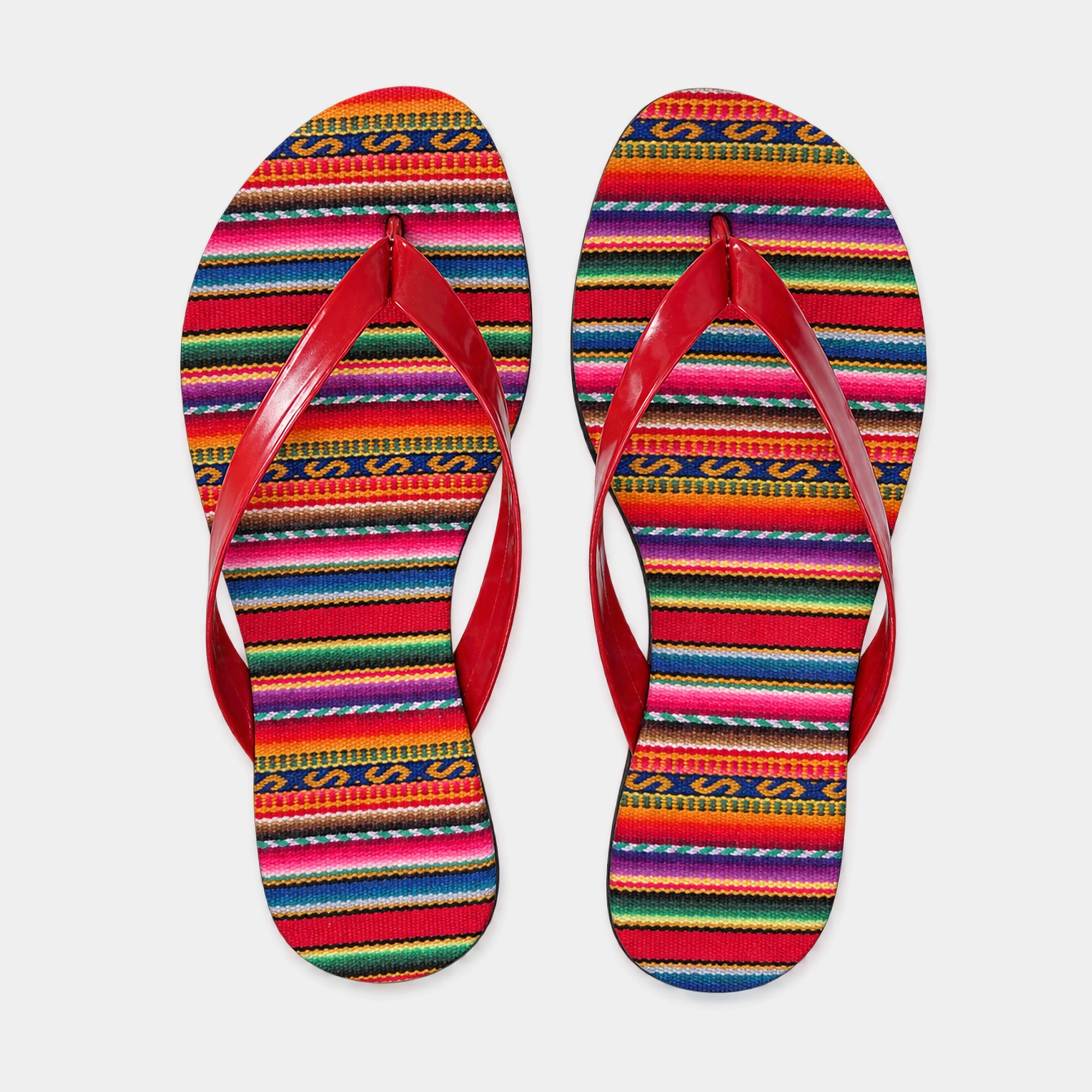 FF24-Willka Ñusta (Sacred Princess)-Red Patent Upper Straps - 1 Willka Ñusta (Sacred Princess)-Red Patent Upper Straps - Image 1