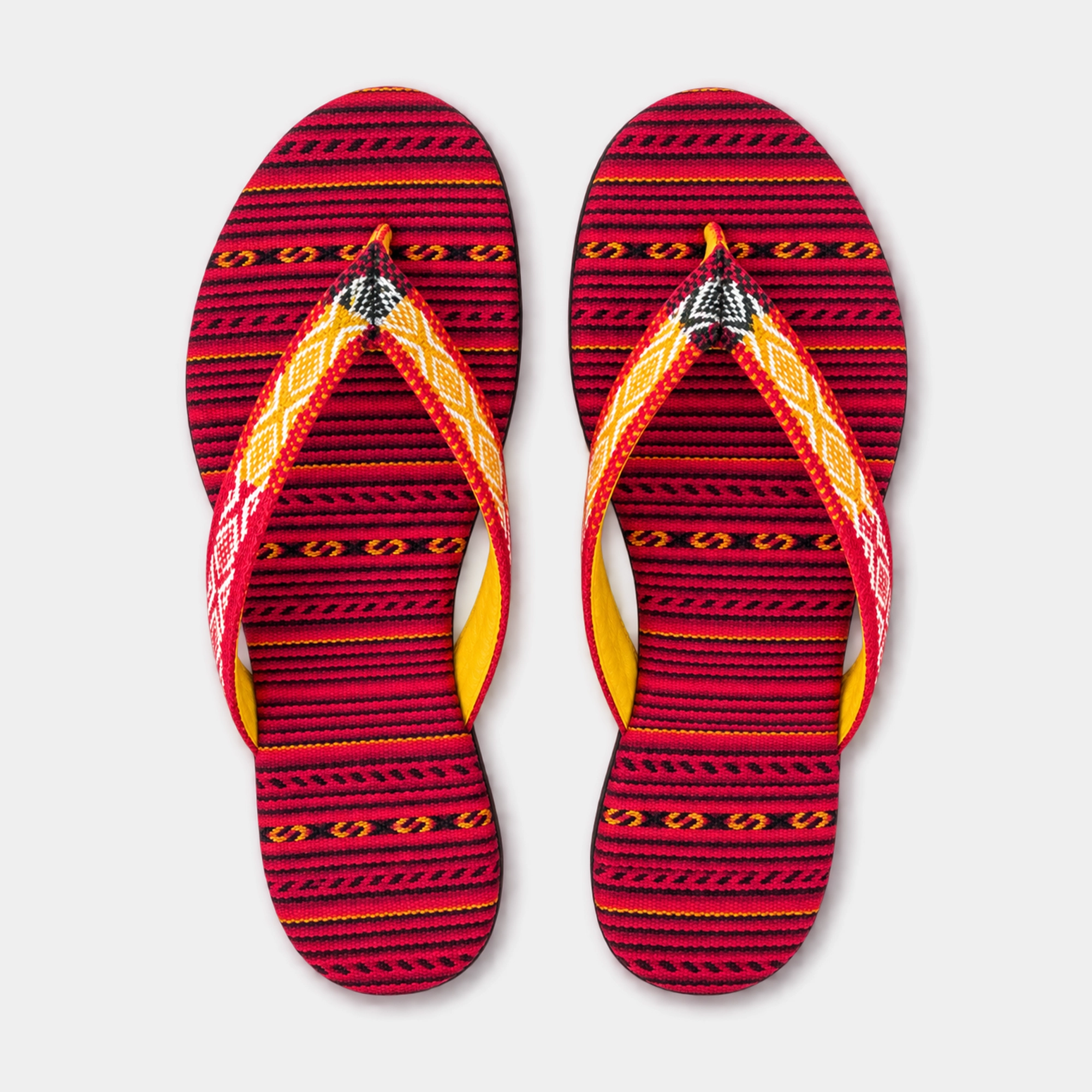 FF26A-Willka Ñusta (Sacred Princess)- Red-Yellow Straps - 1 Willka Ñusta (Sacred Princess)- Red-Yellow Straps - Image 1